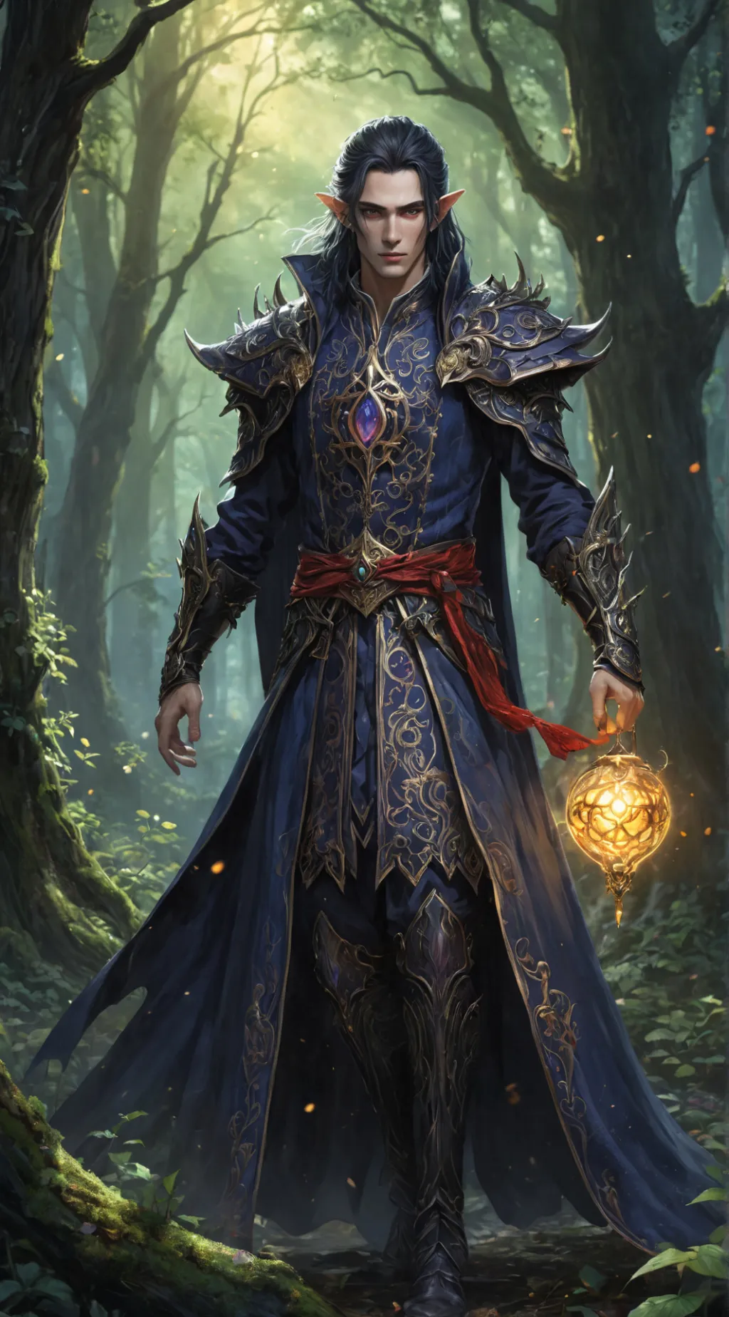 ai character: Eldrin background