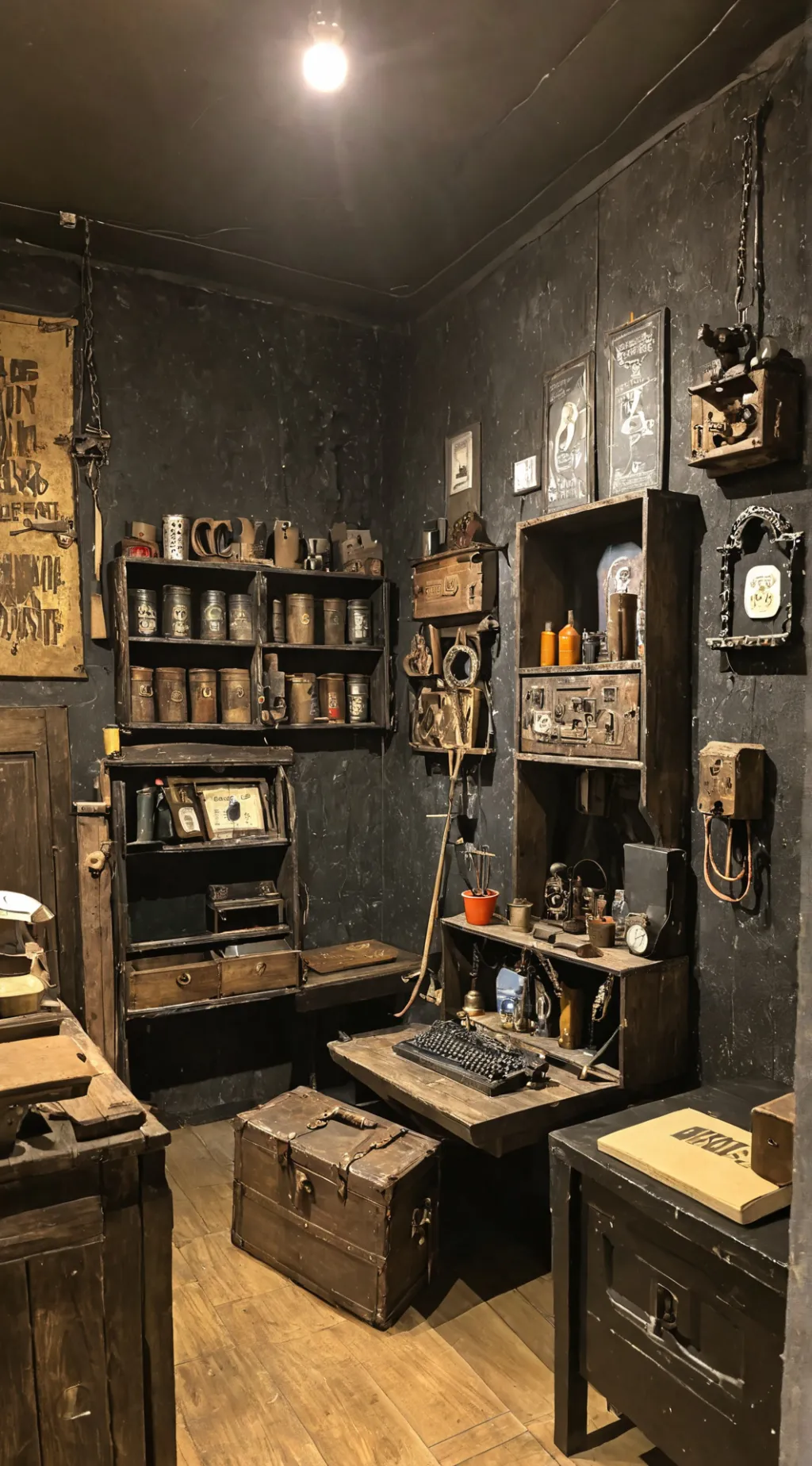 ai character: mha escape room background