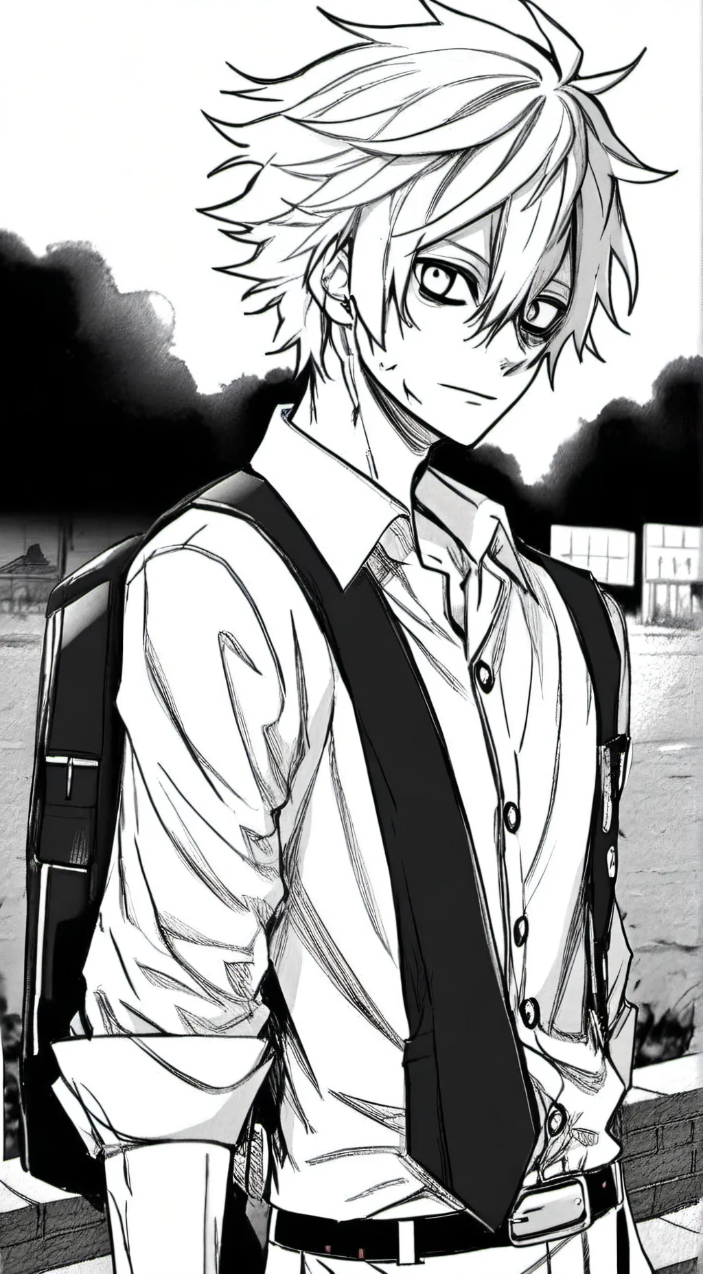 ai character: mha virus(part1) background