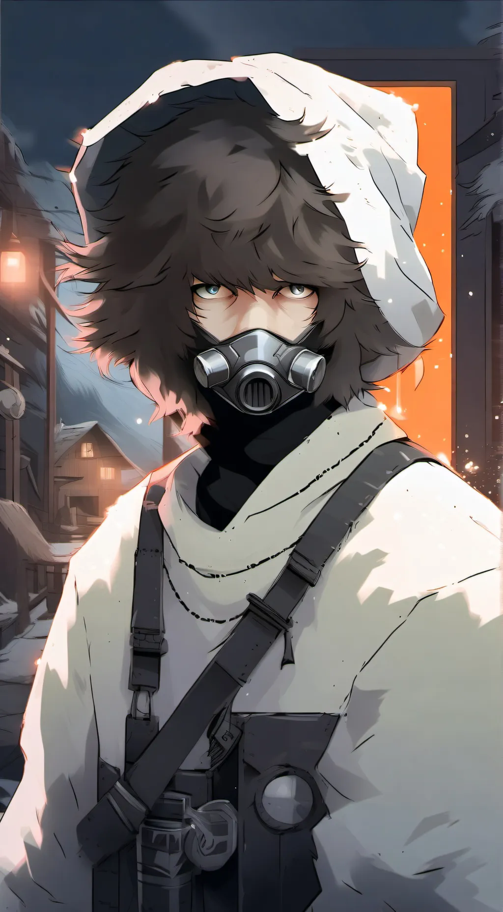 ai character: ticci Toby  background