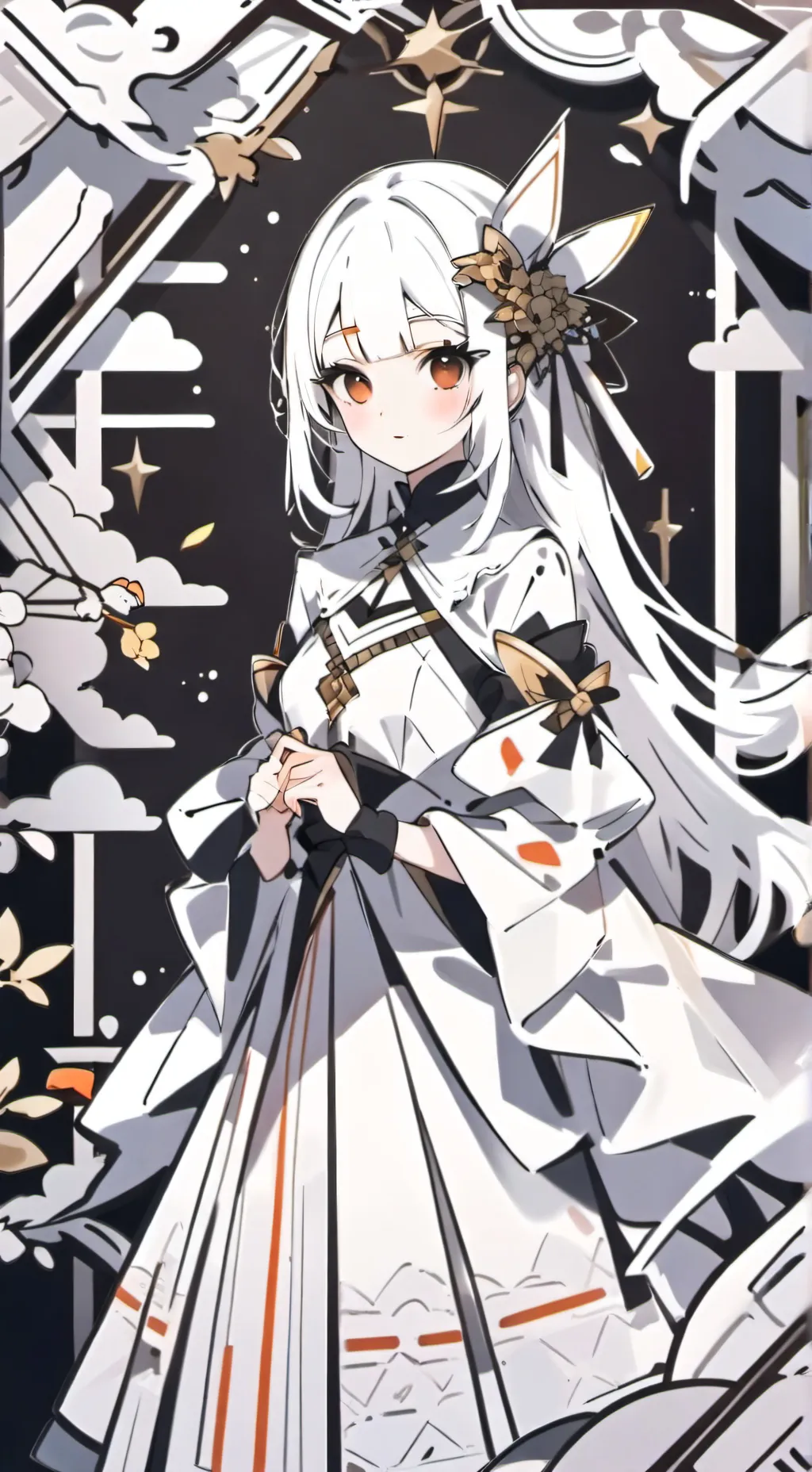 ai character: Аня background