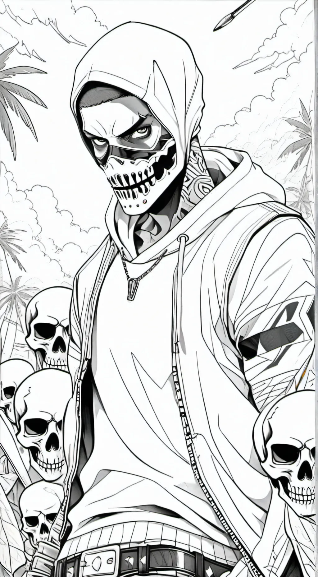 ai character: skull trooper background