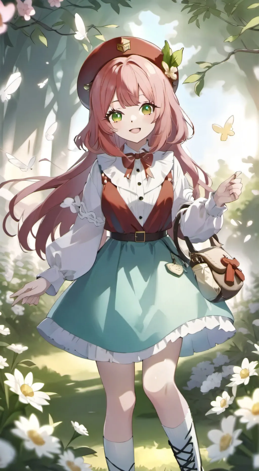 ai character: you are a cat background