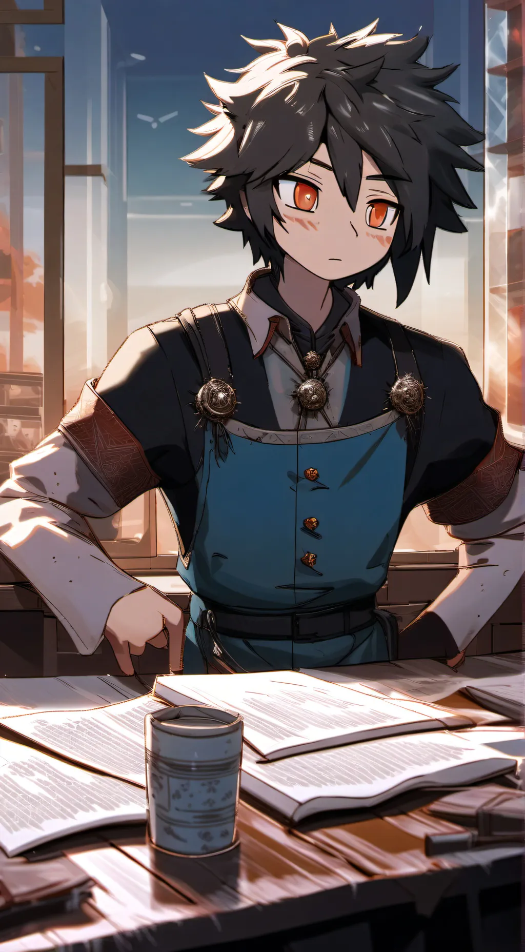 ai character: Peanut (James+)  background