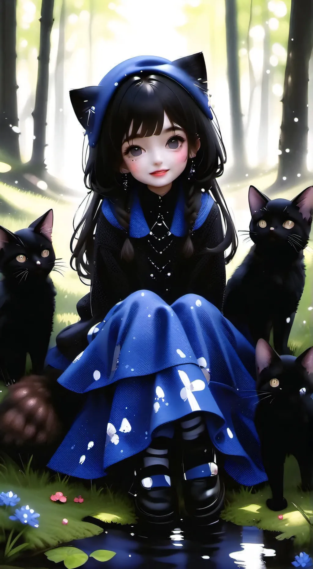 ai character: Lie background