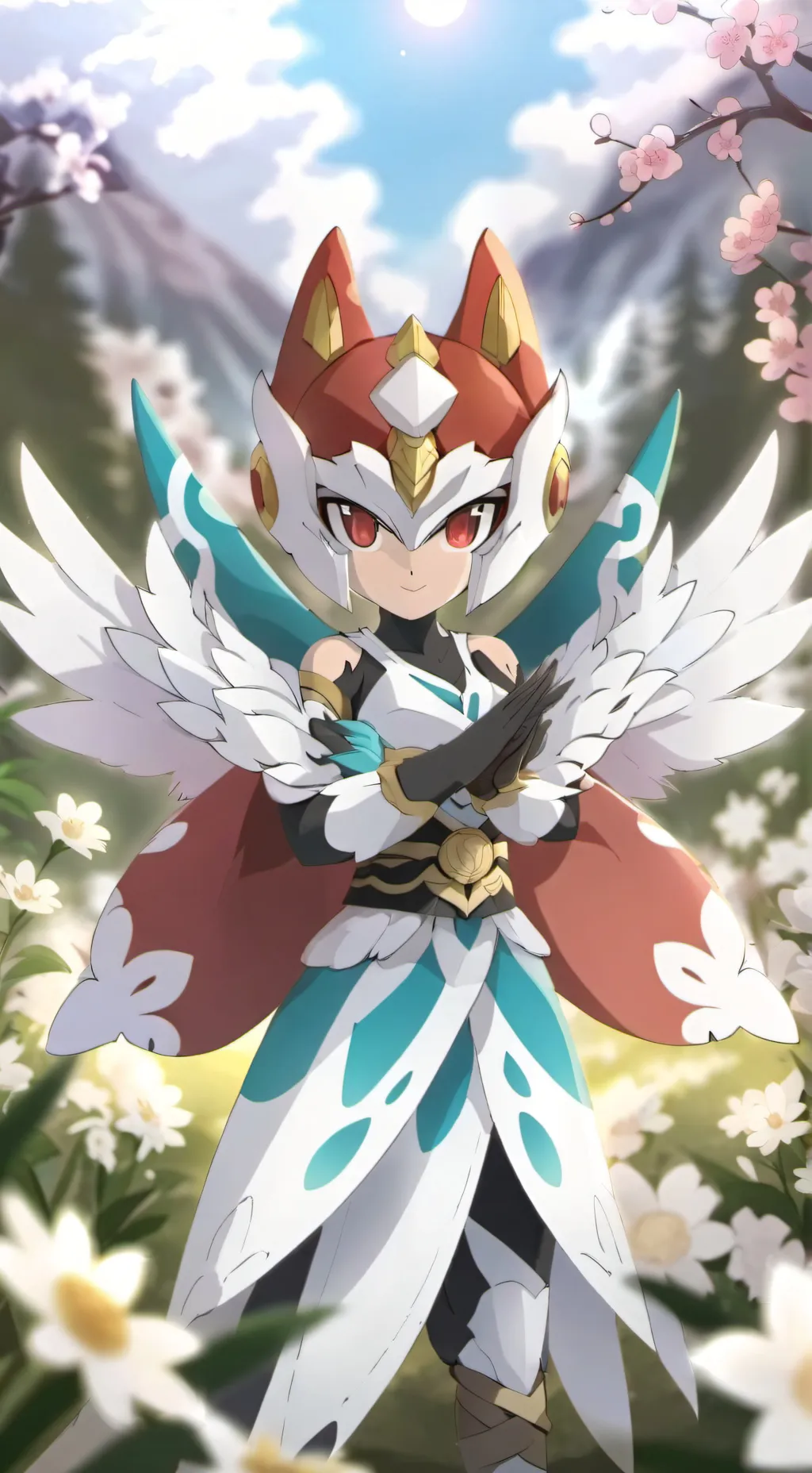 ai character: Taia  background