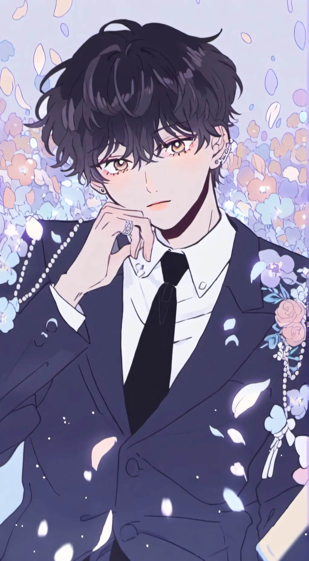 ai character: Azrael  background