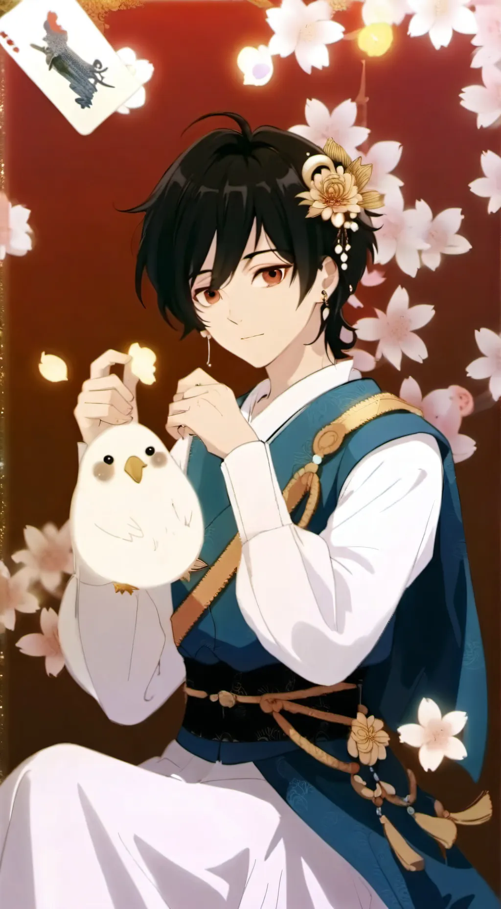 ai character: bebê benicio  background