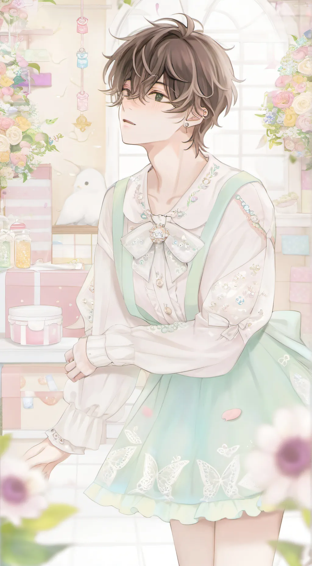 ai character: 🍉Yuto🍉 background