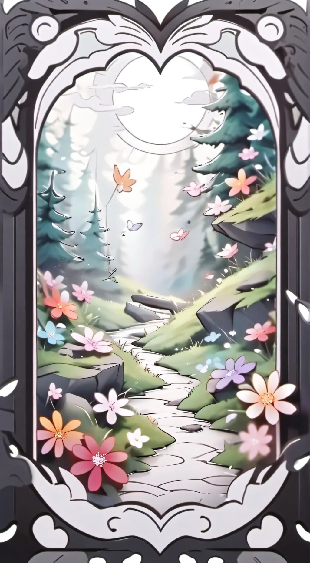 ai character: Dandy background