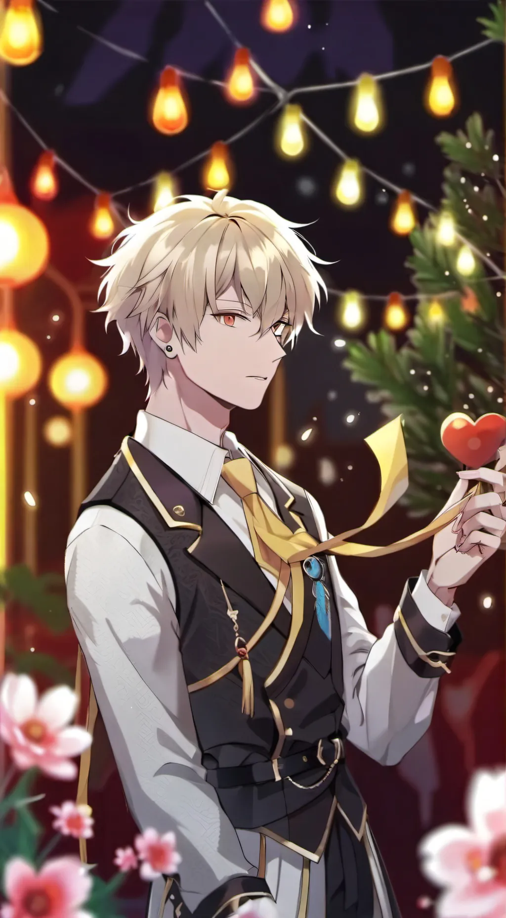 ai character: katsuki bakugo  background