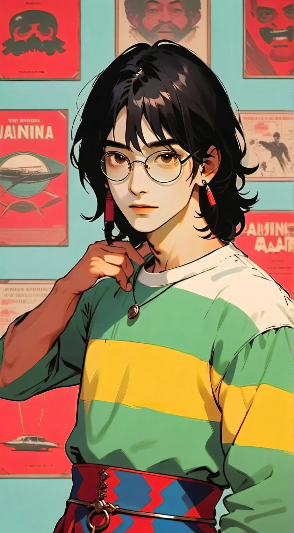 ai character: bakugo esposo 7w7 background