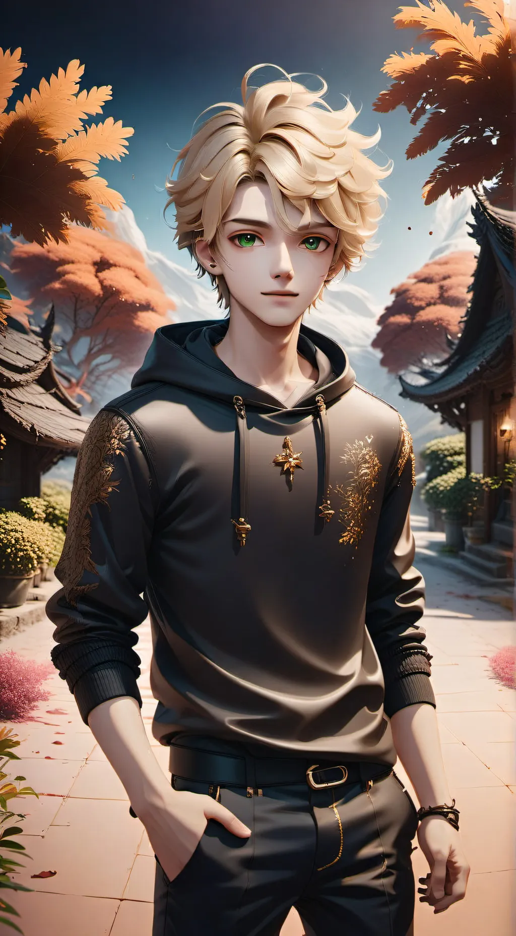 ai character: Oliver background