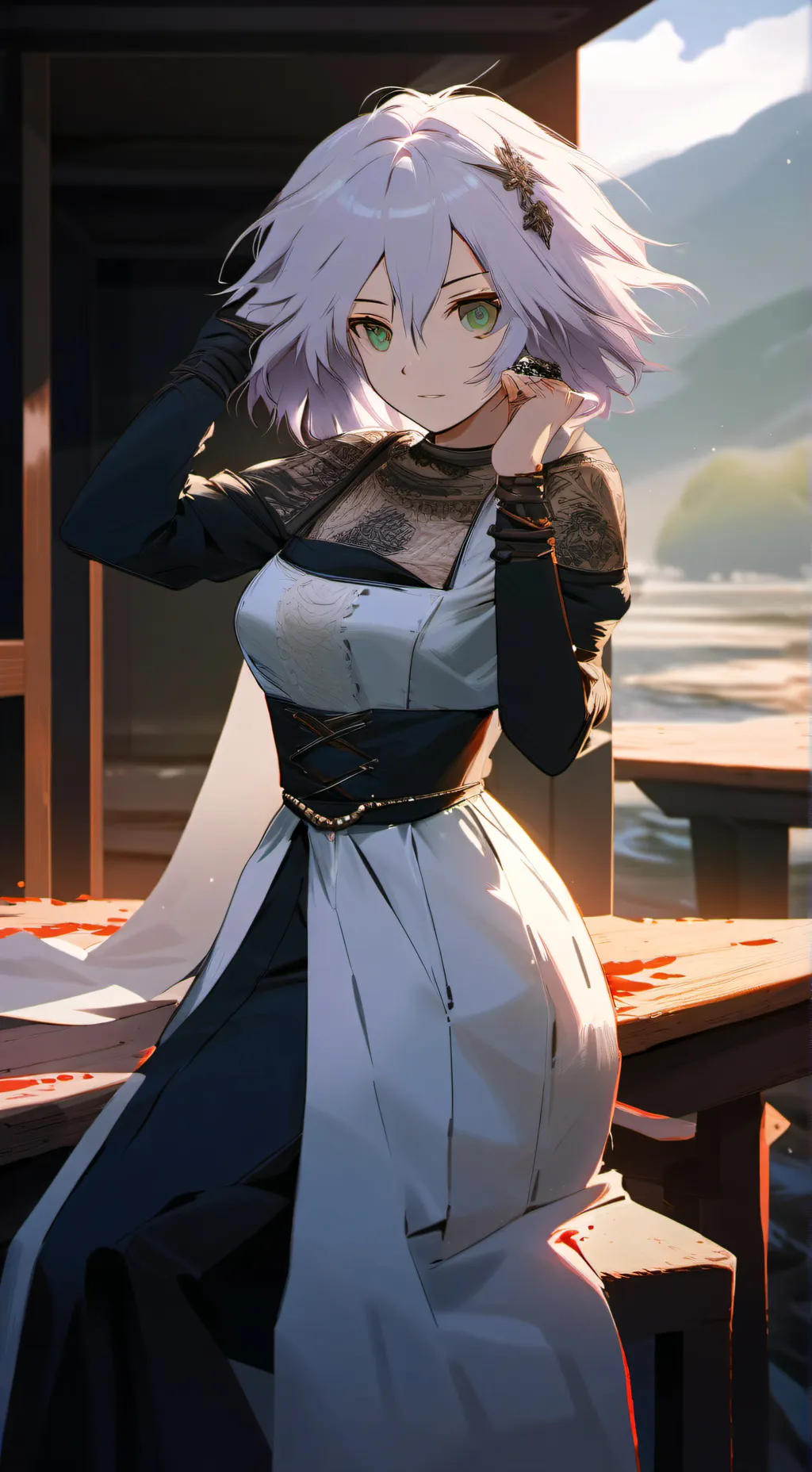 ai character: Sakuya Izayoi background