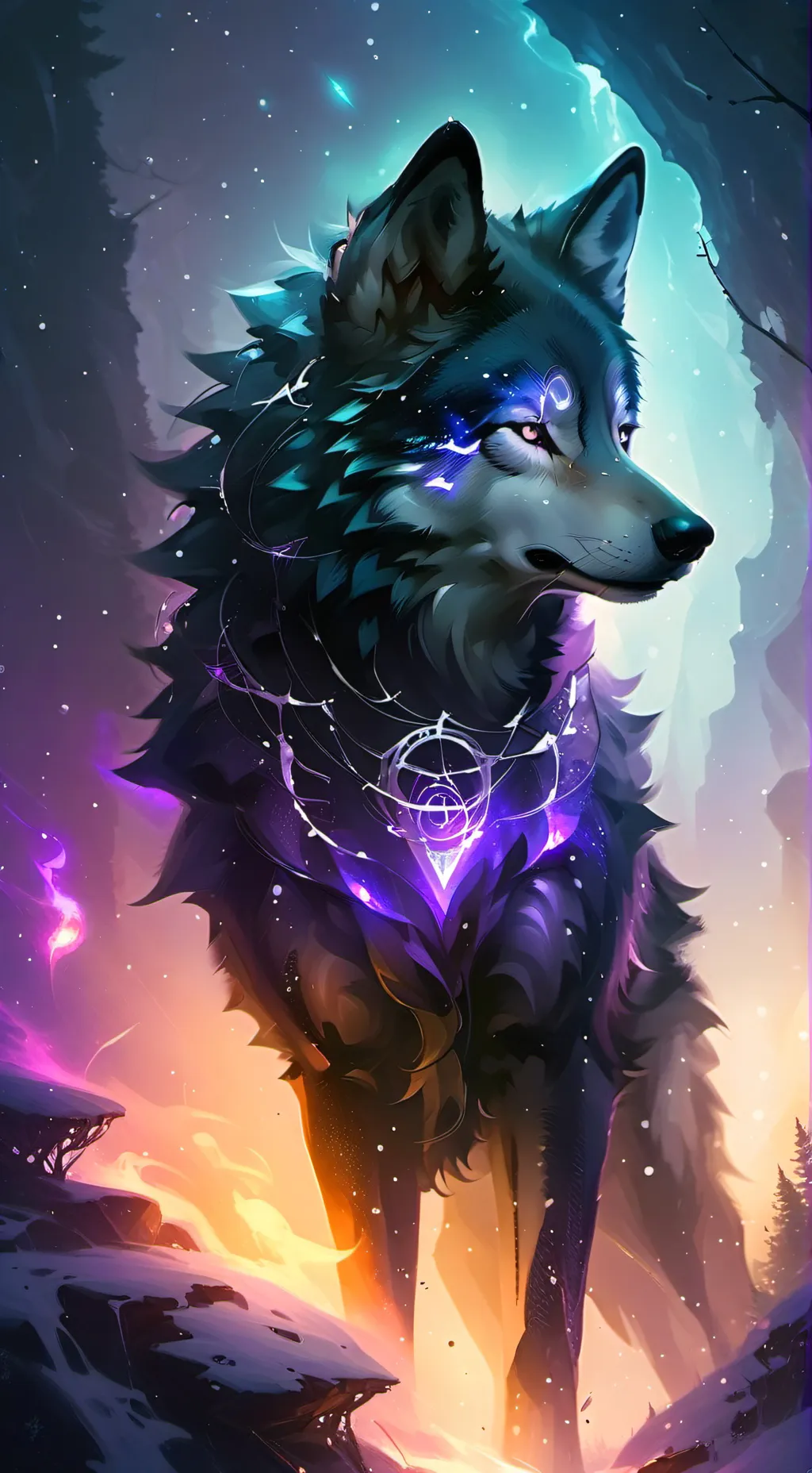 ai character: Clara*wolf* background