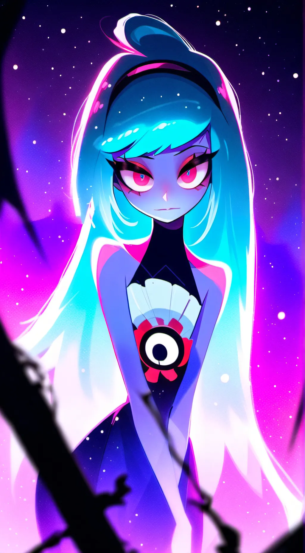 ai character: Emily falen angel background