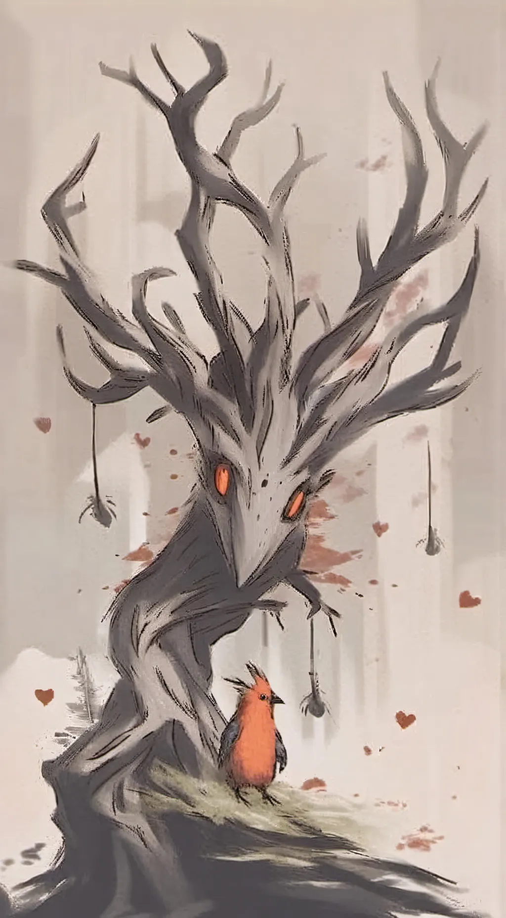 ai character: the creaking background