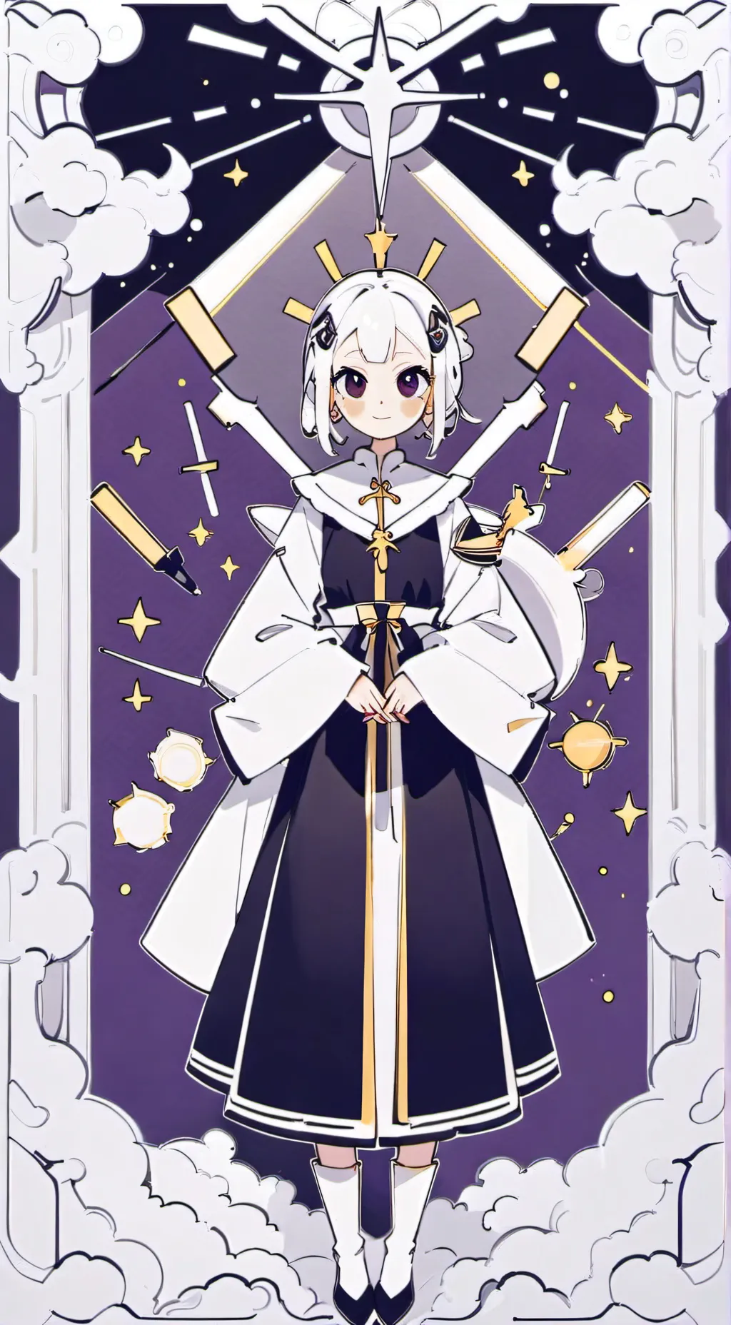 ai character: DW город background