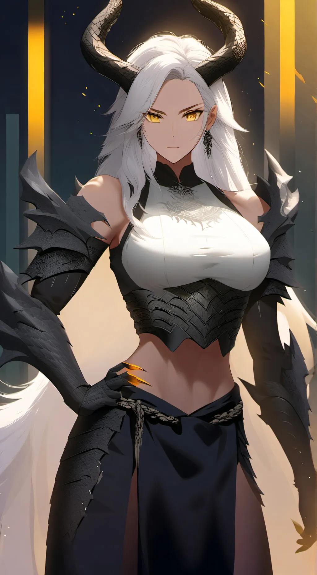 ai character: Klare background