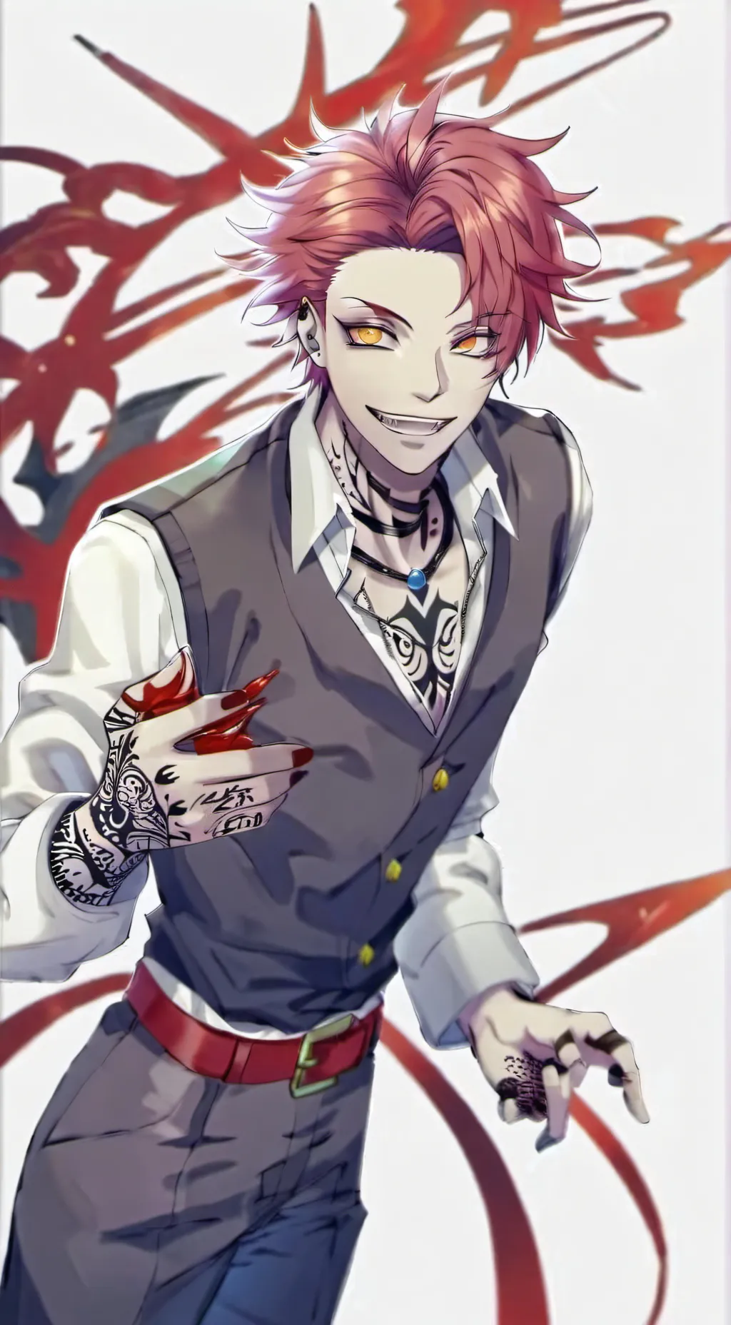 ai character: akaza background