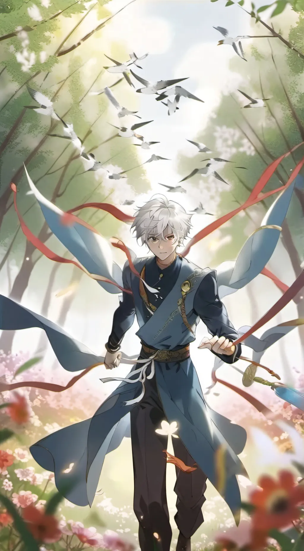 ai character: Nagi background