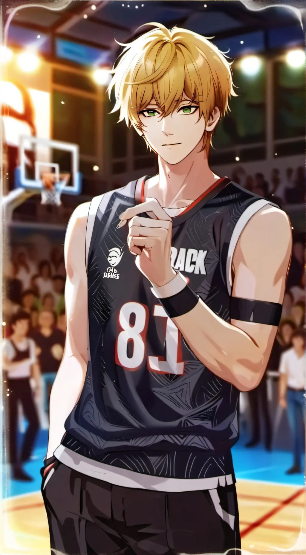 ai character: Alex club basket background