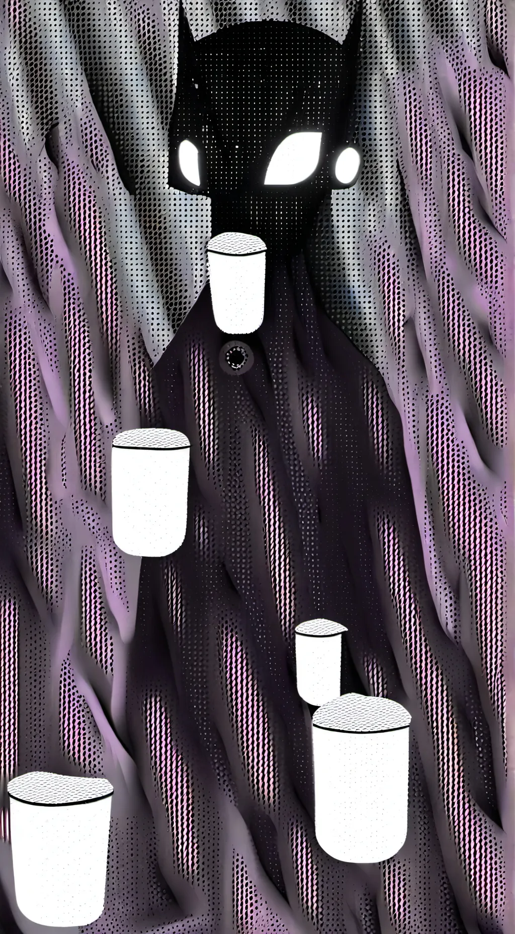 ai character: Эндермен  background