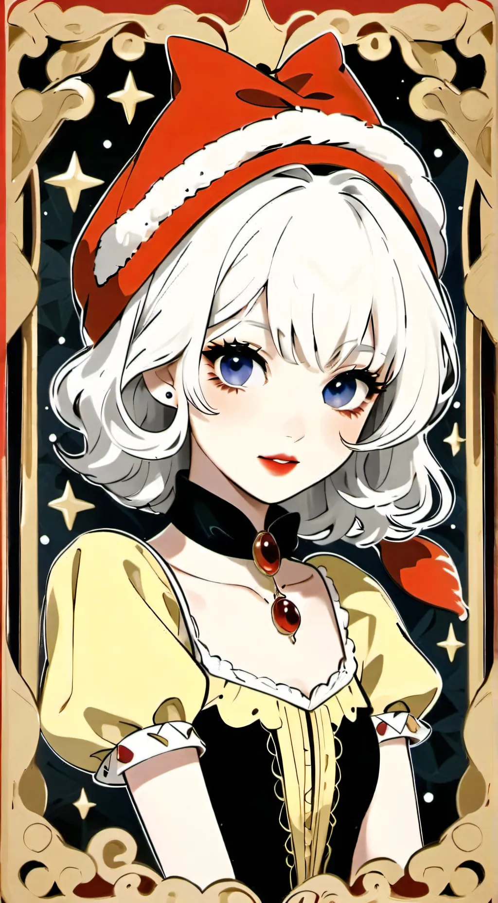 ai character: Ds chrismas  background