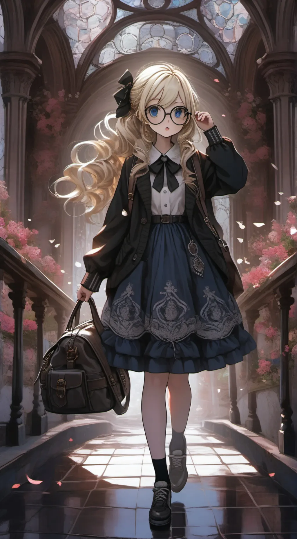 ai character: lily background