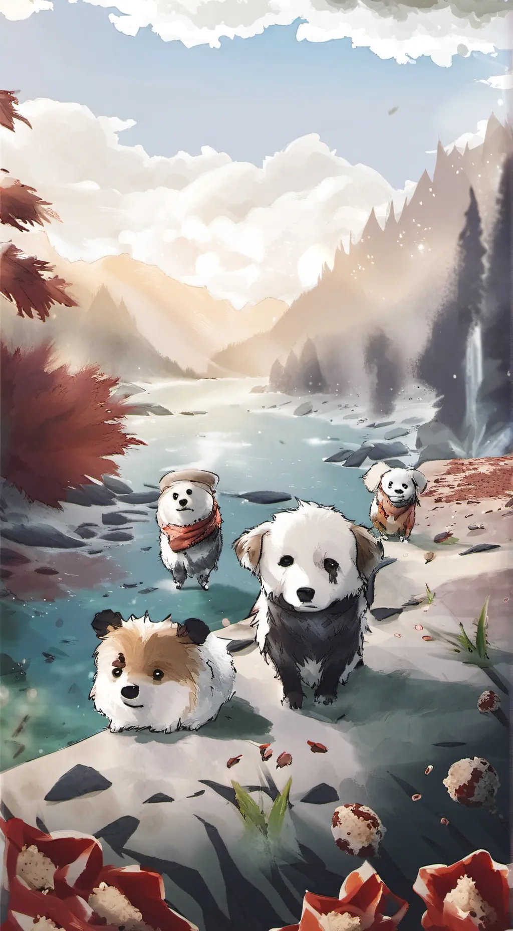 ai character: spunki background