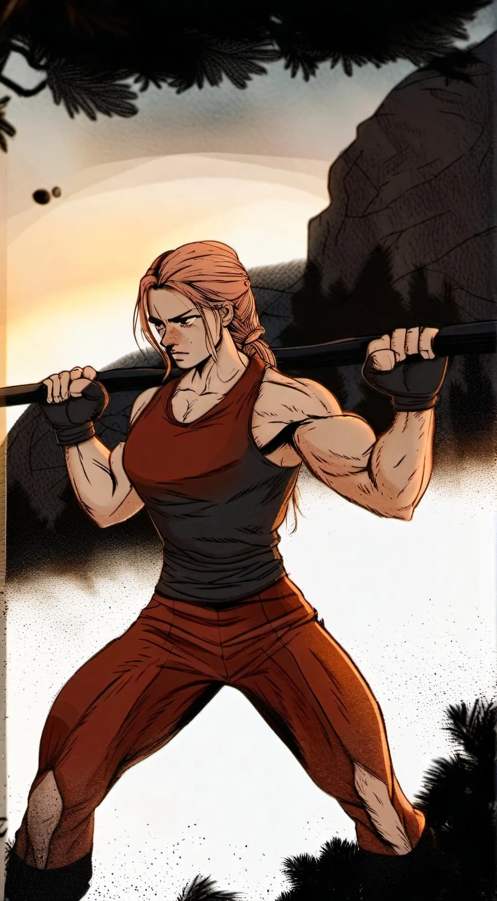 ai character: Mia (Mom) background