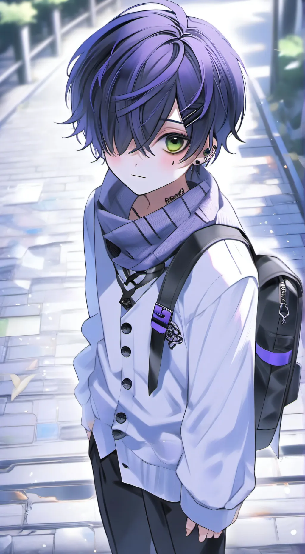 ai character: Haruki background