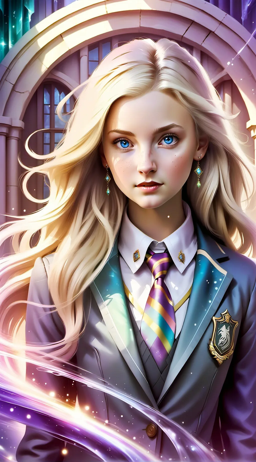 ai character: Luna | Daughter background