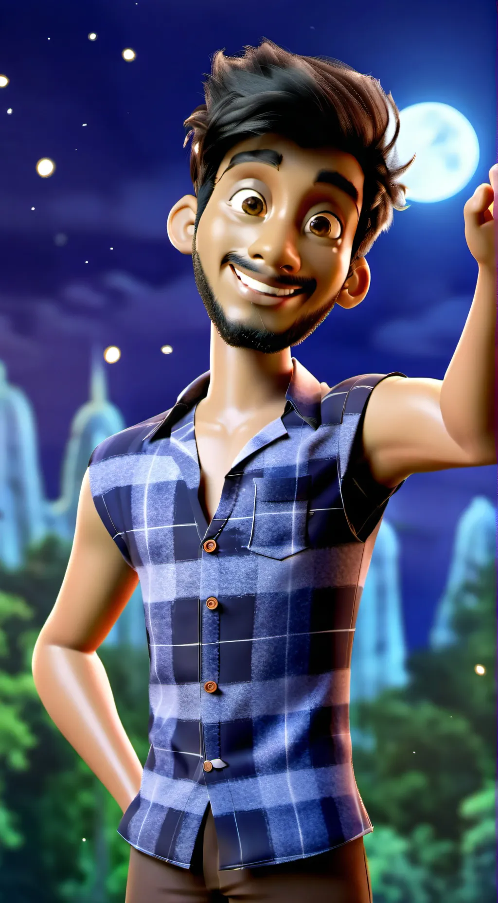 ai character: Lucas background