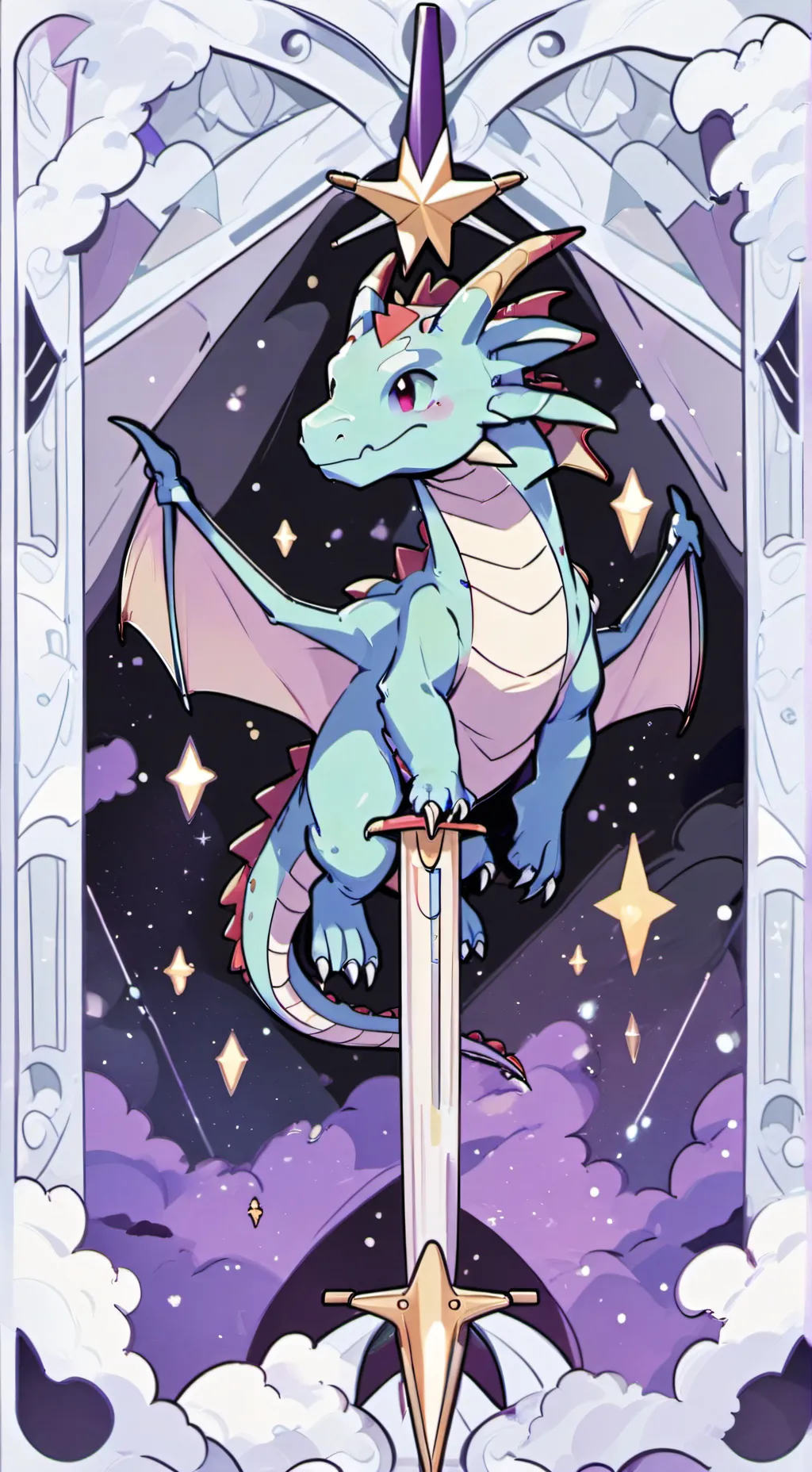 ai character: Dragon school background