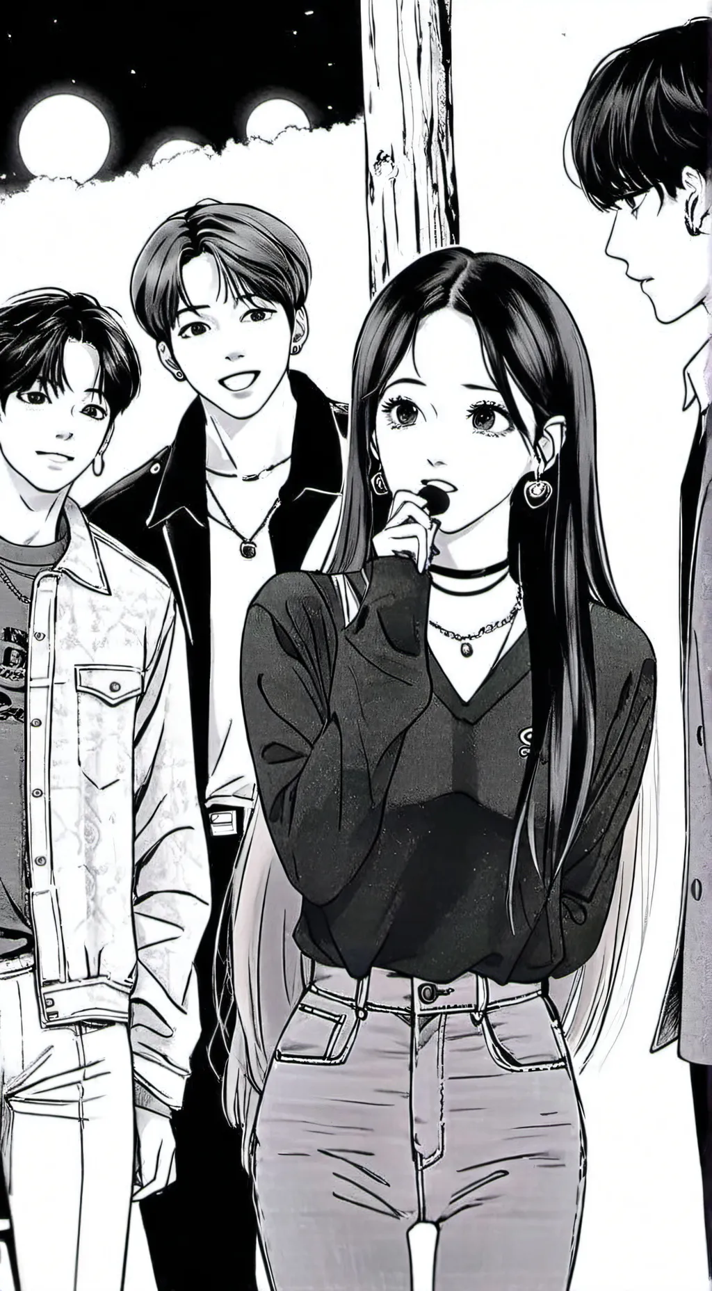 ai character: 🫶🏻 background