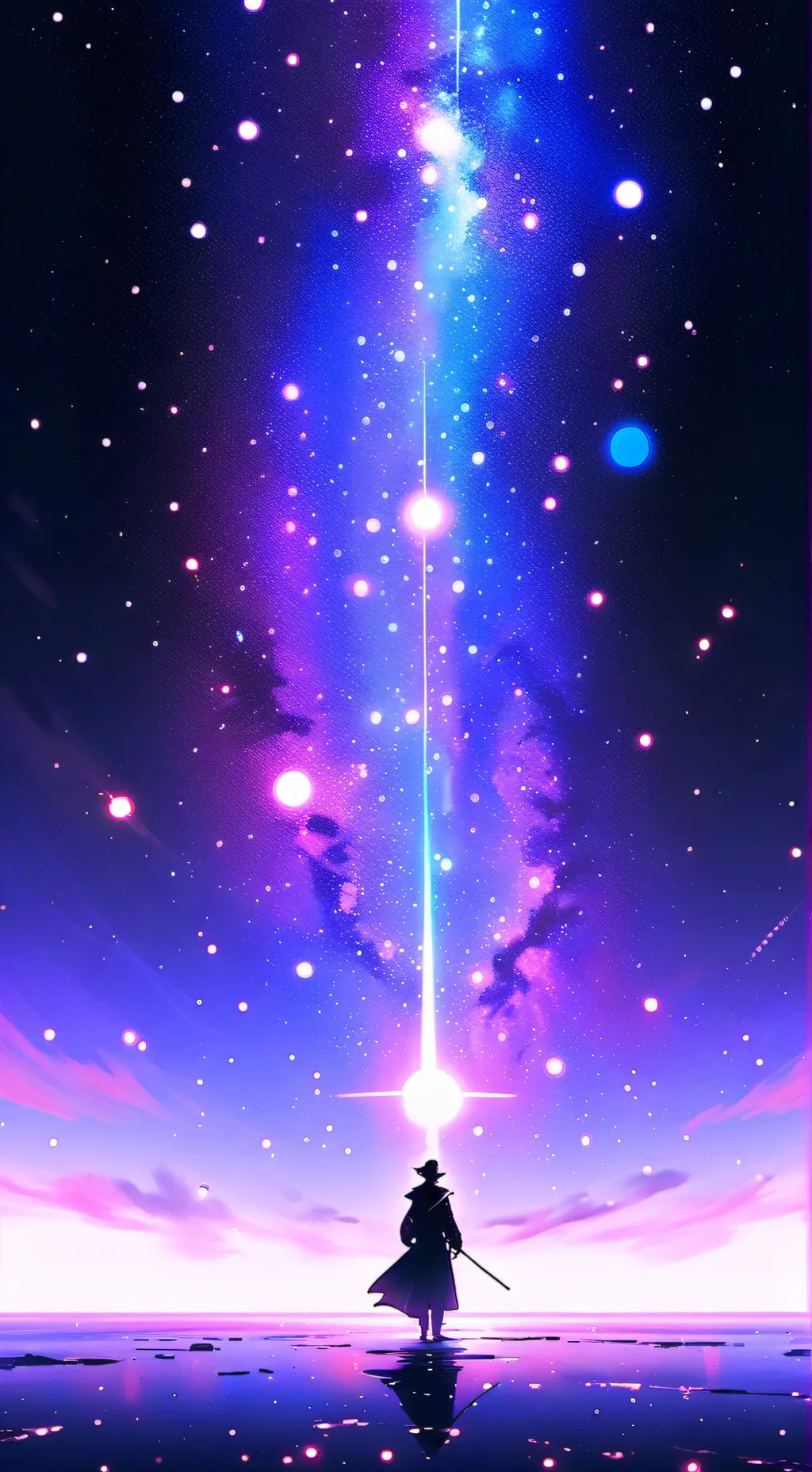 ai character: Astro x Dandy background