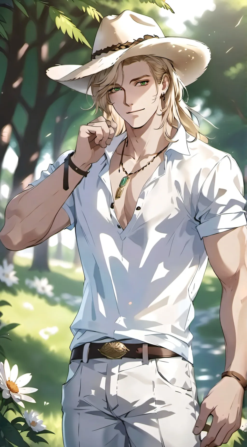 ai character: 🤠Levi🤠 background