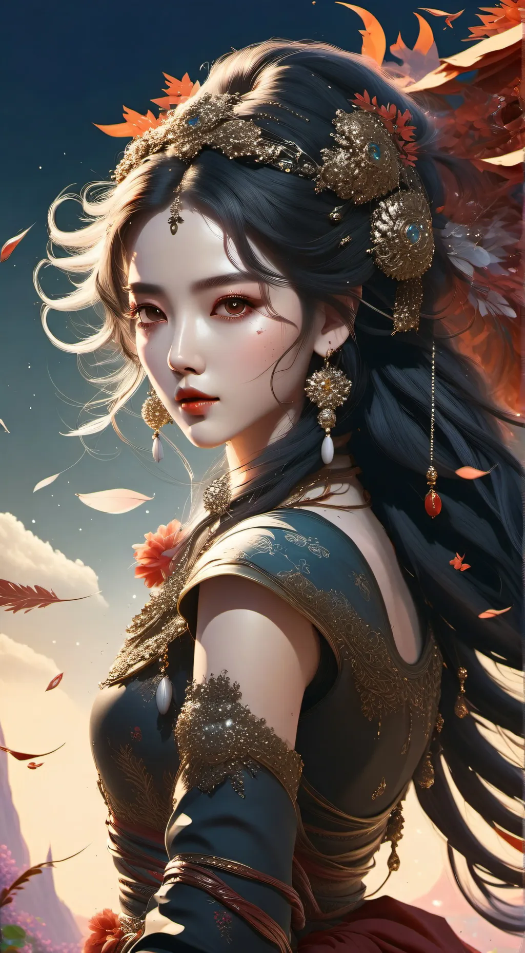 ai character: Fw Carnaval  background