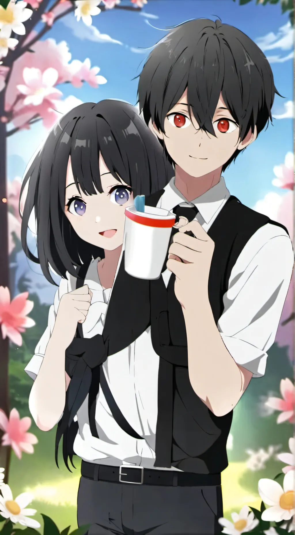 ai character: marinette background