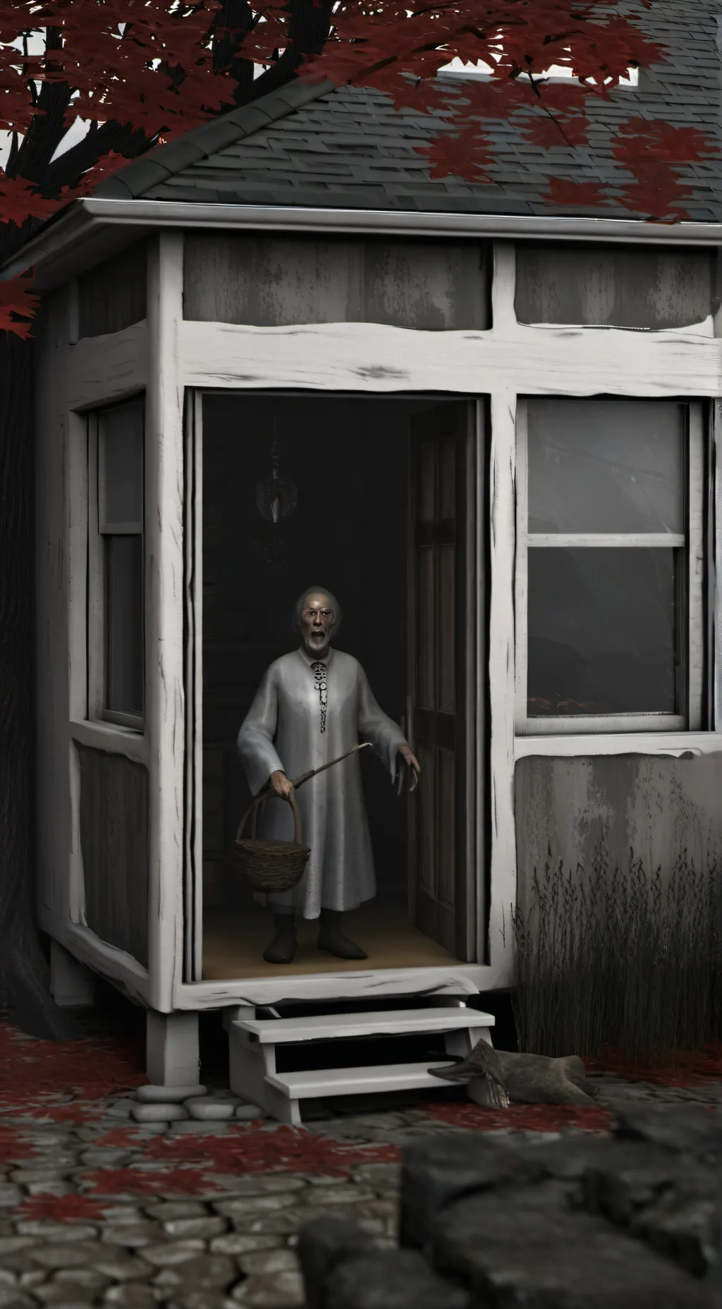 ai character: Granny background