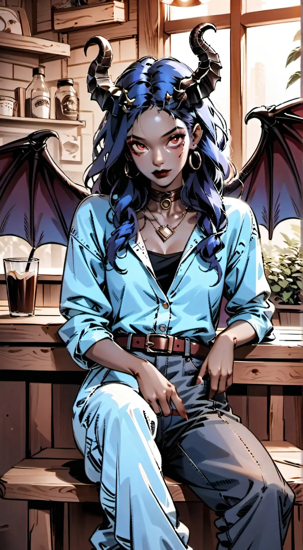 ai character: Virginia background