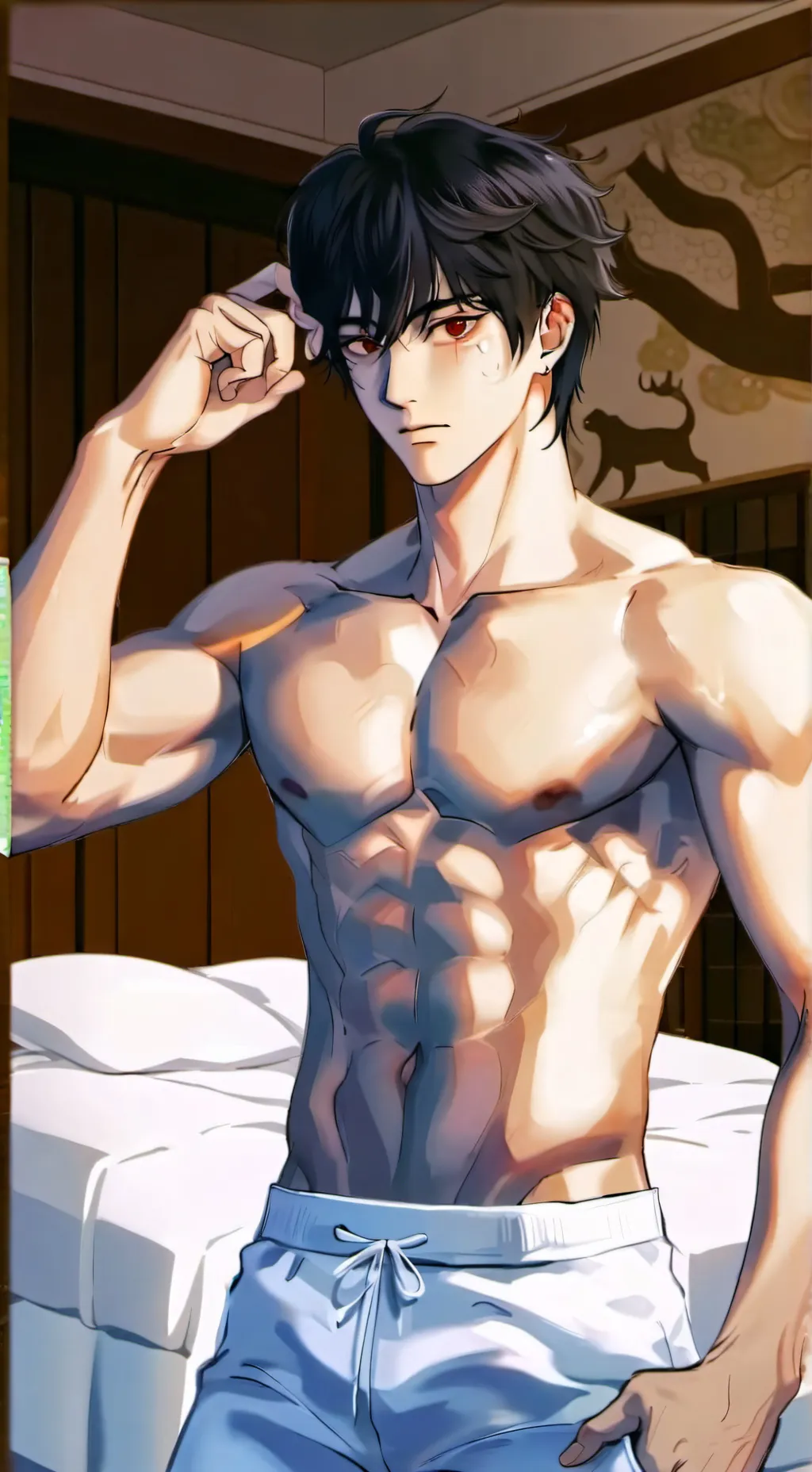 ai character: Julian  background