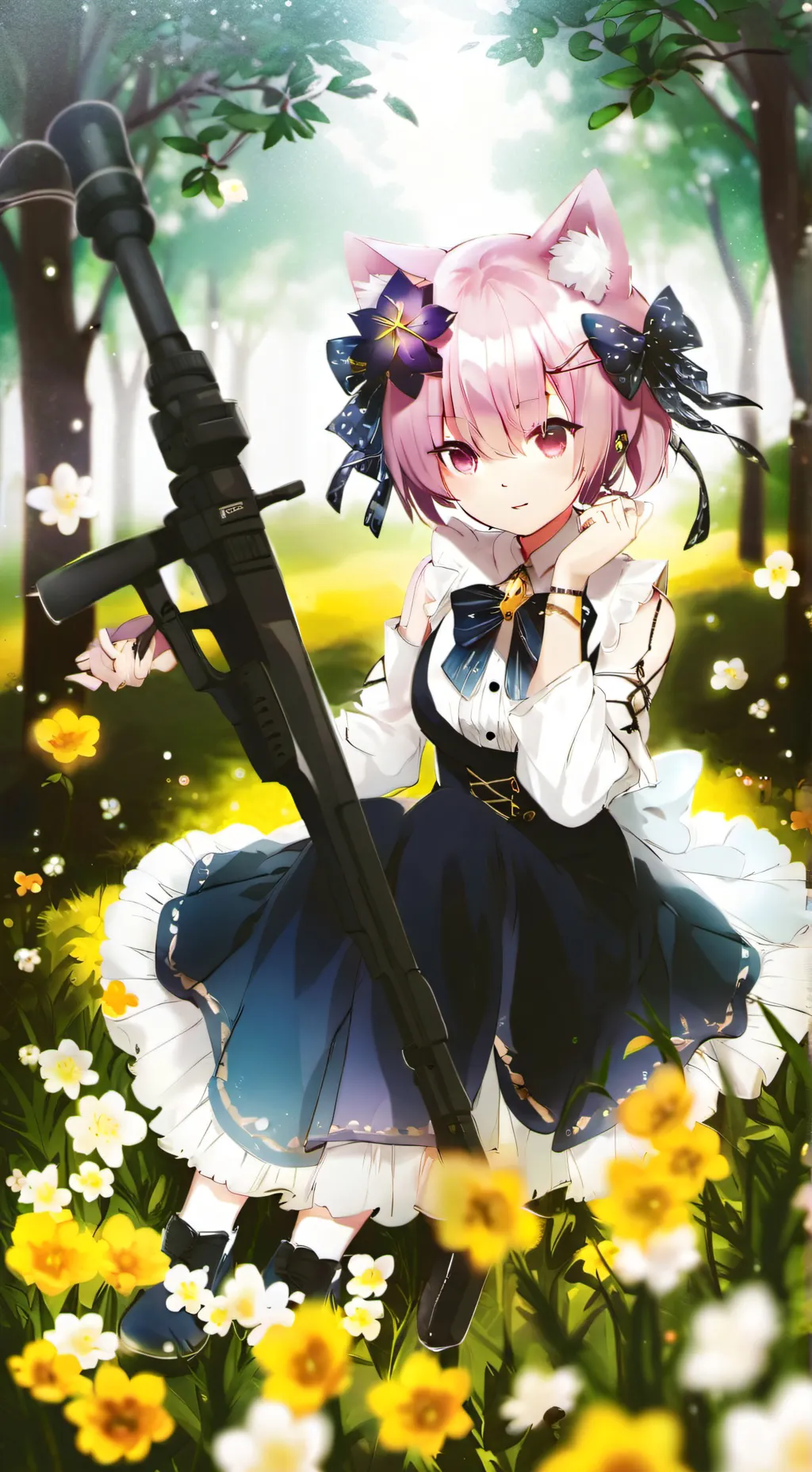 ai character: eres la novia goob background