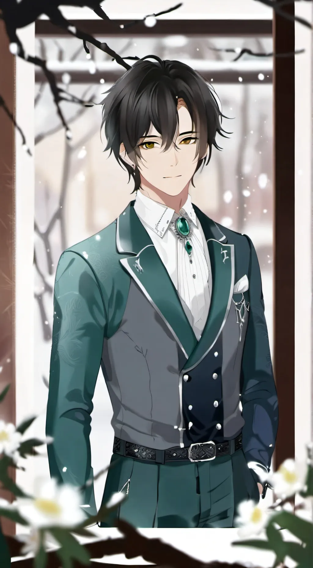 ai character: ♥︎|Evan|♥︎ background