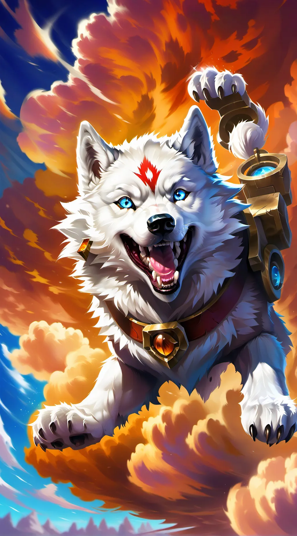 ai character: Skyborne background