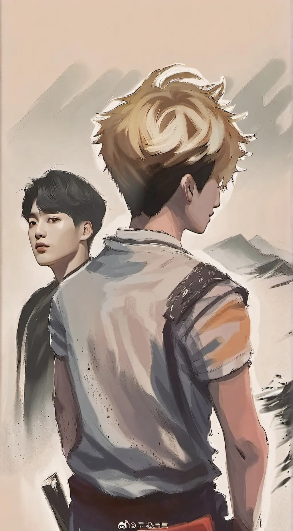 ai character: Stray Kids♡ background