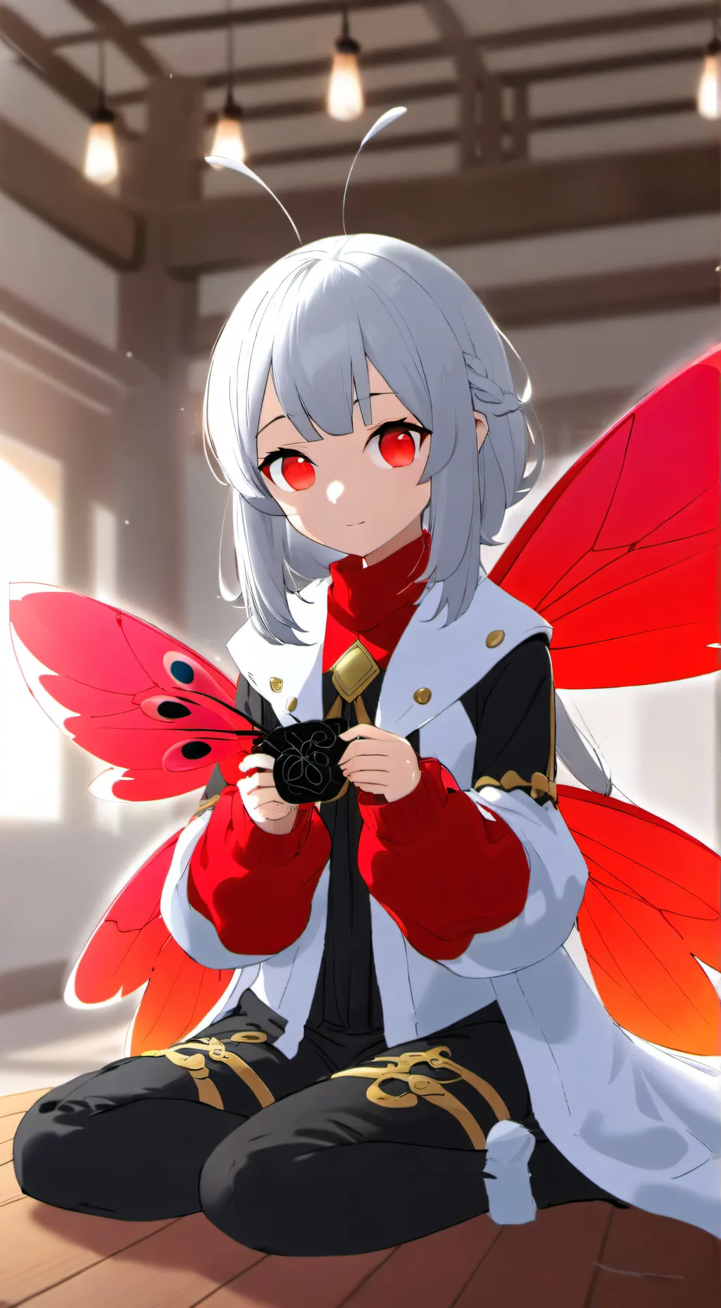 ai character: Antfly Girl background