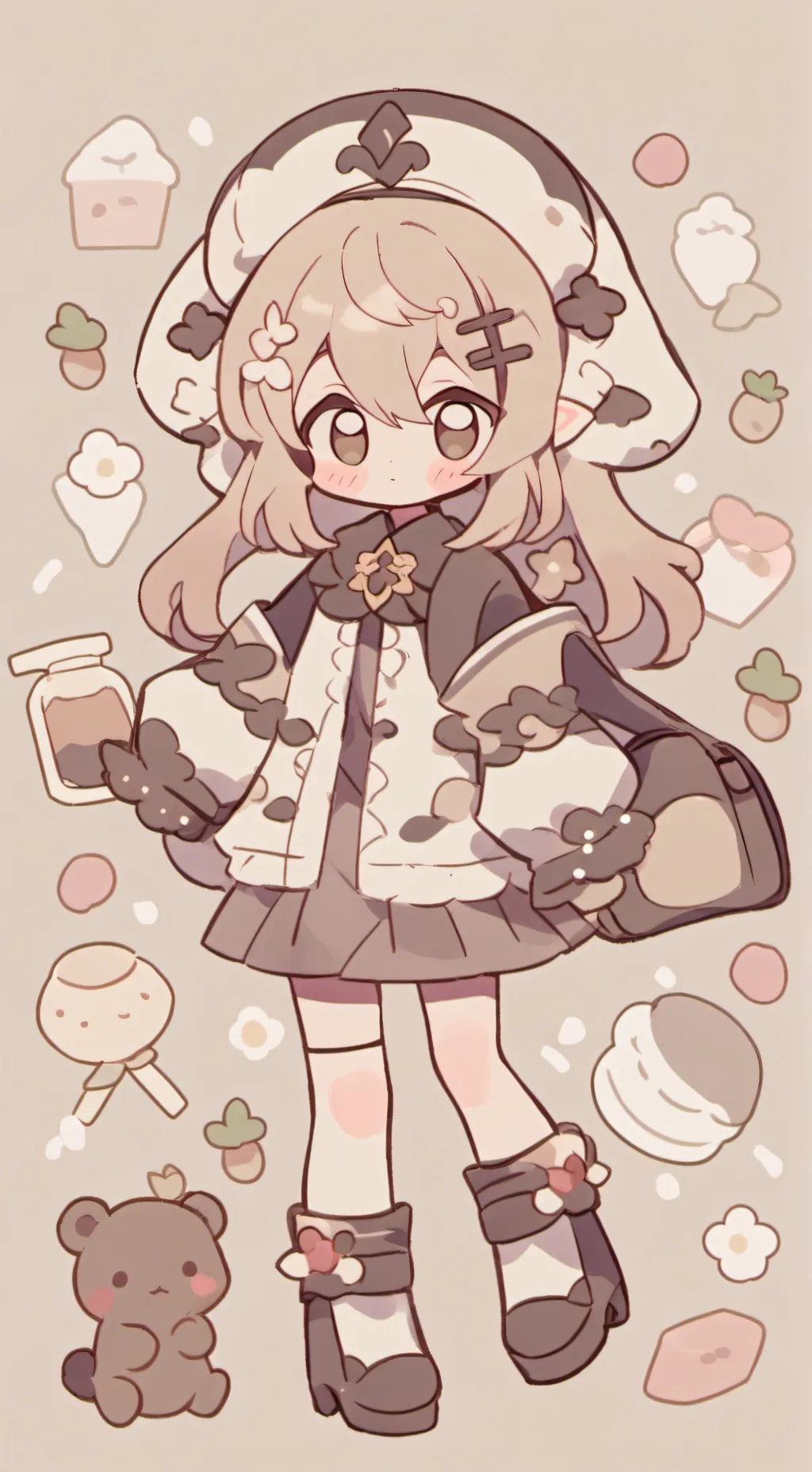 ai character: Сонька  background