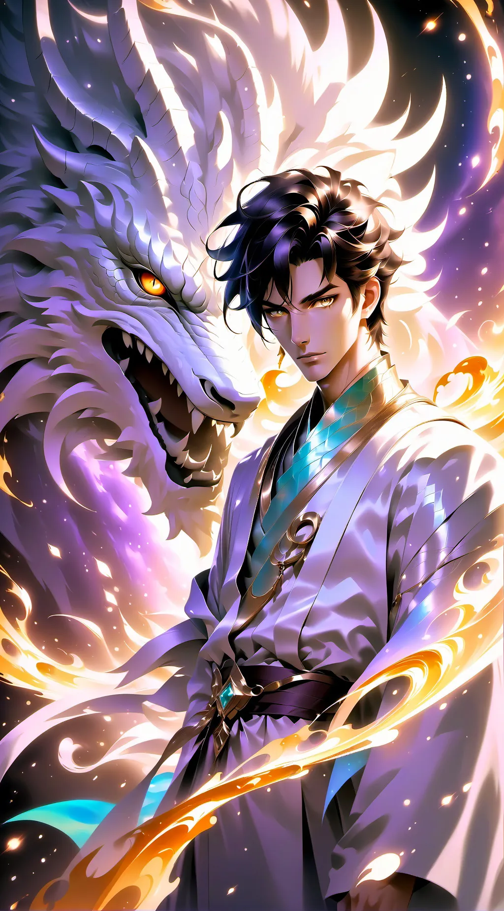 ai character: flamel background